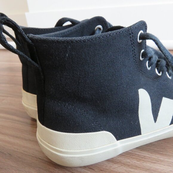 VEJA Nova HT Canvas Nautico Pierre High Top Sneakers Shoes - Men's Size US 9 - Picture 9 of 15